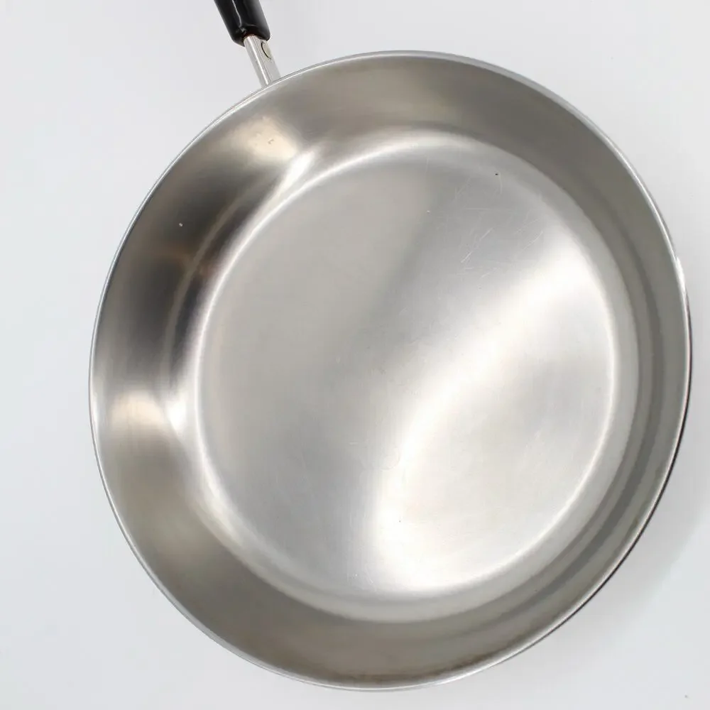 NICE! VTG Revere Ware 10” Skillet Pan Pre-‘68 Copper Bottom Double Ring (No Lid)